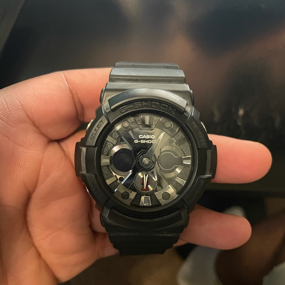 G-Shock GA201-1A Big Combi W/Metal